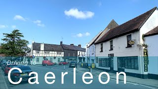 4K  Driving to Caerleon in South Wales [upl. by Theurer]