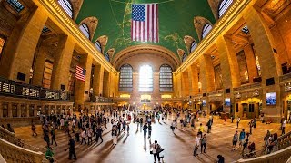 Walking Tour of Grand Central Terminal — New York City 【4K】🇺🇸 [upl. by Rufford]