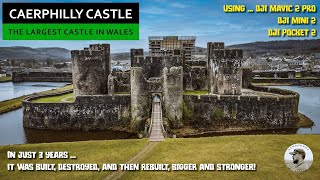 Caerphilly Castle  The Largest in Wales 2nd in Britain [upl. by Emmott]