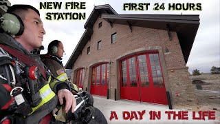 First 24 Hours in a New Fire Station  A Day in the Life [upl. by Anaoy]