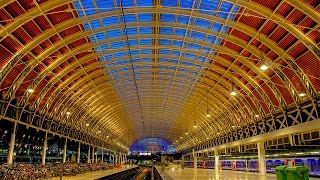 A Walk Around Londons Paddington Railway Station [upl. by Ayihsa]