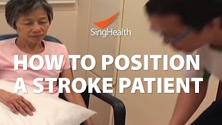 How To Position A Stroke Patient [upl. by Eugenius760]