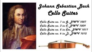 Johann Sebastian Bach  Cello suites in 432 Hz great for reading or studying [upl. by Seessel137]