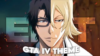 Aizen x Urahara  GTA IV Theme Edit [upl. by Fayina]